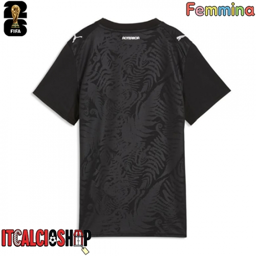 Nuova Zelanda Prima Maglia Femmina Mondiali 2026 Manica Corta